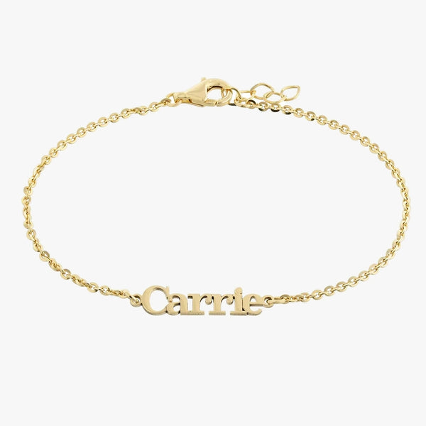Gold Name Bracelet