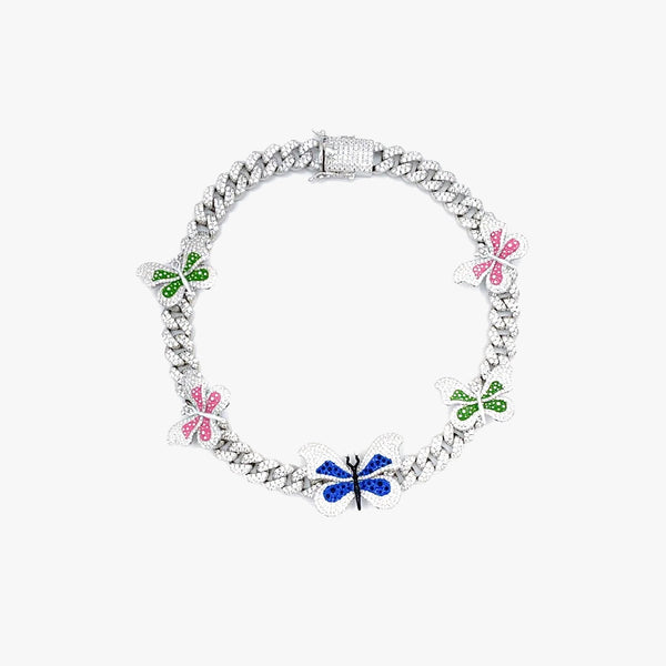 Multi Color Butterfly Cuban