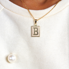 Block Letter Initial
